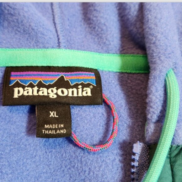 Patagonia x Dogfish Head Microdini Hoodie Hooded Fleece Full Zip Jacket - Picture 5 of 11